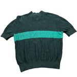 Free People Free‎ People Way Back Retro Striped Mock Neck Cropped Sweater Top XS Photo 6