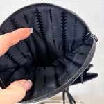 THACKER Black Quilted NIKKI Nylon Crossbody Clutch Wallet Photo 4