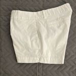 Old Navy EUC White Flat Front High Waist Shorts Photo 4