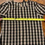 J.Crew  Petal in Shadow Diamond Print Pink Black polyester short Sleeve Tee sz 4 Photo 10