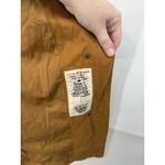 ZARA  Cotton Oversized Drawstring Trench Coat‎ Women XS Camel Brown Granolagirl Photo 4