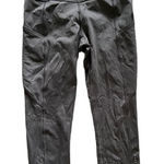 Lululemon  ATHLETICA CROPPED BLACK LEGGINGS SIZE 4 Photo 0