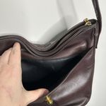 Perlina  Brown Leather Bag Gold Hardware Photo 1