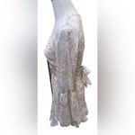 Here Comes the Sun  Floral Wrap Dress with Bell Sleeves Photo 1