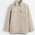 H&M  Shirt Jacket Oversized Photo 0