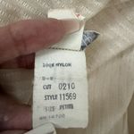 Vintage Long Chemise Night Gown Floral Faux Wrap Striped Lace Sheer Petite Size undefined Photo 4