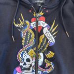 Ed Hardy  Cropped Sweatshirt Photo 1