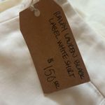 Ralph Lauren  Black Label vintage White Side Zip Mini Size 10 Photo 3