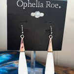 Ophelia Roe Silver-Tone Dangle Earrings NWTS Photo 0