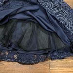 Jodi Kristopher  junior formal llace mini dress size 1 Photo 5