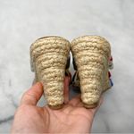 Christian Louboutin Dispo Zeppa 85 Floral Satin Espadrille Wedge Mule Sandals 36 Photo 7