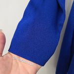 Misook  Royal Blue Knit Turtleneck Top Photo 2