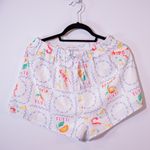 Petal and Pup  Hampton Lobster Lemon Summer Print Pattern Pull On Mini Shorts M Photo 0