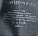 Summersalt The Sidestroke Black Swimsuit Women’s Size 6 Sculpting Stretch Photo 8