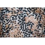 Ruby Rd . Size M Linen Lightweight Shacket Jacket Button Front Brown & Black Casual Photo 7