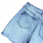 Judy Blue  Light Wash Cutoff Denim Shorts Womens Large Photo 5