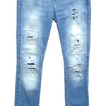 Hollister  Low Rise Super Skinny Jeans Womens 1R 25x30 Distressed Ripped Stretch Photo 0