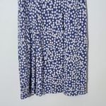 J. Jill Blue Daisy Floral Print Sleeveless Dress Size Medium Photo 3