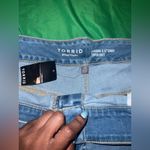 Torrid NWT 3.5 Inch Jegging Super Soft High Rise Short Light Blue size 30 Photo 6