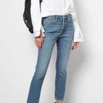 SLVRLAKE Lou Lou Raw Hem Jeans Photo 3