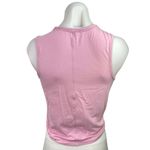 Lululemon  Pink Sleeveless Crew Neck Pullover Knotted Front Sports Tank Top 4 Photo 1