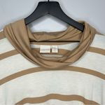 Chico's  Original Stripe Corinne Cowl Top Chico’s Size 2 US Size 12 NWT Photo 2