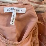 BCBGeneration  Embroidered Floral Applique Chiffon Dress Size Small Photo 7