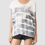 ALLSAINTS 💕💕 Java Ole Tee Shirt ~ Chalk White (S) Photo 0