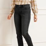 Talbots Slim Ankle Curvy Jeans In Willow Wash Gray Size 14 Photo 9