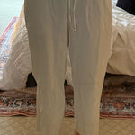 Free People  Linen Pants Wide-Leg Photo 0