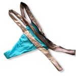 Beach Bunny  Tequila Sunrise Thong‎ Bikini Bottom Photo 0