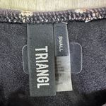 Triangl Saria Wild Rose Gray Scrunch Crinkle Bikini Swimsuit Set Size Small Photo 1