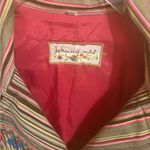 Johnny Was  Corduroy Striped Embroidered Floral Multicolored Blazer Photo 1