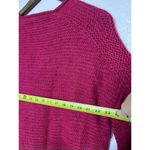 Free People All Mine Sweater Raspberry Size XS Pink V Neck Alpaca Wool Photo 8