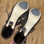 Steve Madden Girl Brown Suede Fringe Open Toe heels Size 8.5 Pracila Dress Shoes Photo 6