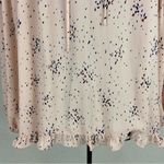 a.n.a . Peach Boho Tunic Top with Ties and Ruffles Women’s Size Medium Photo 10