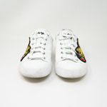 Ash  Niagra Genuine Leather Lace Up Tiger Embroidered Trainers White Sneakers 6 Photo 1