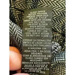 Mondetta  Women's Hooded Jacket Pockets Thumbholes Black/Gray Herringbone Size M Photo 6