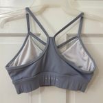 NVGTN XS? XXS? Criss Cross Back Sports Bra Light Gray Activewear NO PADS Photo 1