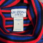 Arizona Jeans ARIZONA Cute Ribbed Stretch Striped Long Sleeve High Neck Womens Top Sz XS EUC Photo 3
