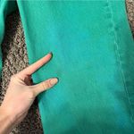 ZARA Blogger’s Favorite Green Wide Leg Jeans Photo 8