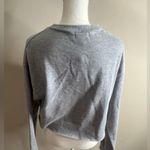 Socialite NWT gray crop sweatshirt medium Photo 7