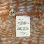 Susan Graver  Abstract V Neck Long Sleeve Tiered Hem Semi Sheer Tunic Top Shirt Photo 10