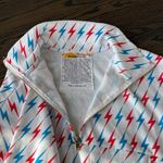 Aviator Nation BOLT EMBROIDERY FLEECE HALF ZIP SWEATSHIRT size small WHITE NWOT Photo 8