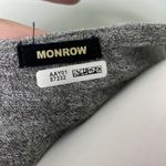 Monrow Linen Contrast Tank Dress Army Green and Heather Gray Size M Photo 7