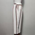 Apt. 9  White Navy Striped Super Sift Pull On Crops Size XL Photo 4