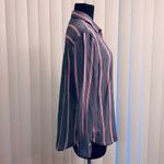 BEACH LUNCH LOUNGE Alanna Blue & Red Striped Shirt Photo 2