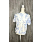 Disney  Lilo‎ & Stitch Tie-Dye Crop Top Women's XL Blue Graphic Tee Photo 2