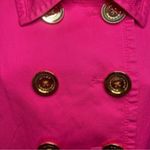 Juicy Couture  Pink Fuchsia Trench Coat Size XL Photo 1