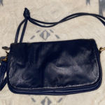 Cabin creek NAVY BLUE LEATHER PURSE    Crossbody Genuine Leather Photo 0